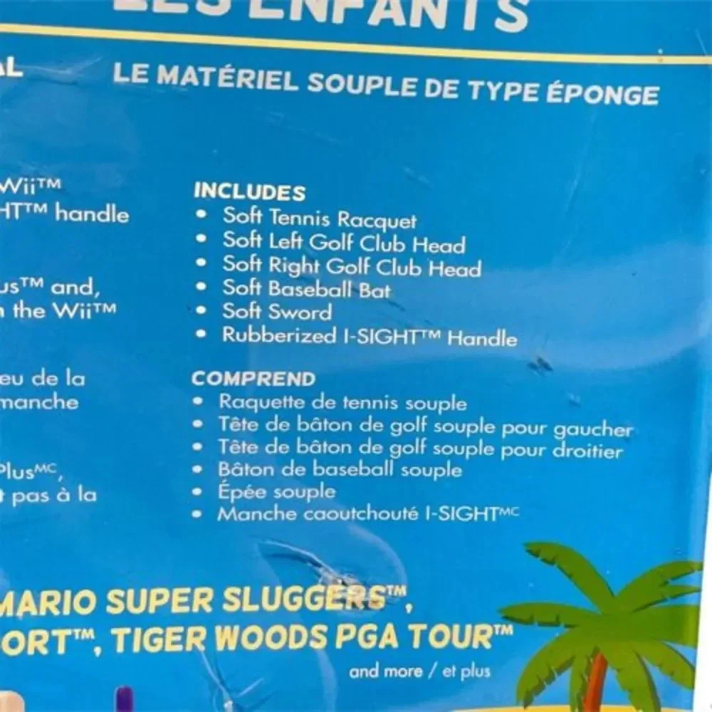 Icon Nintendo Wii Resort Kit Racquet Golf Baseball Sword Isight Handle Kit New - Picture 4 of 9